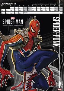 Pyramid – Spider-Man 2025 Posterkalender, 29,7x42cm, Kalender mit beliebten Spider-Man-Motiven, je Monat ein Poster, nachhaltig nur mit Papierumschlag, internationales Kalendarium