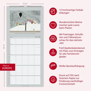 Kunst Familienplaner 2026
