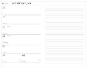 Kombitimer schwarz klein 2026