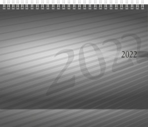 Monatskalender 2022, Karton-Aufsteller mit verlängerter Rückwand