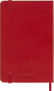 Moleskine 12 Monate Wochen Notizkalender 2024, Pocket/A6, Scharlachrot