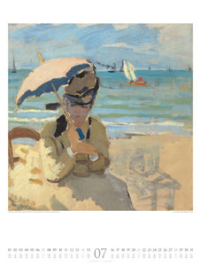 Claude Monet - Wasser und Licht Kalender 2024
