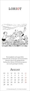 Loriot Lesezeichen & Kalender 2022