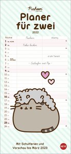 Pusheen Planer für zwei Kalender 2022