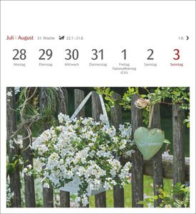 Blumenpracht Postkartenkalender 2025 - Wochenkalender mit 53 Postkarten