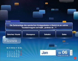 Quizduell Olymp Tagesabreißkalender 2026