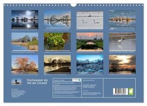 Hochwasser als Teil der Umwelt (Wandkalender 2024 DIN A3 quer), CALVENDO Monatskalender