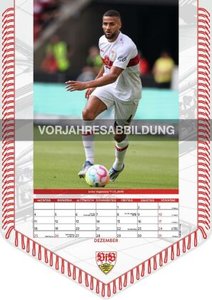VfB Stuttgart 2024 - Bannerkalender - Fan-Kalender - Fußball-Kalender - 29,7x42 - Sport