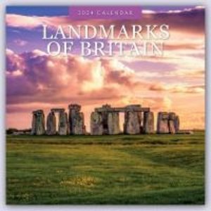 Landmarks of Britain - Sehenswürdigkeiten Großbritanniens 2024 - 16-Monatskalender