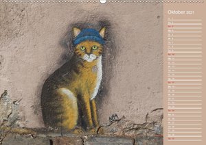 Flensburger Katzen (Wandkalender 2021 DIN A2 quer)