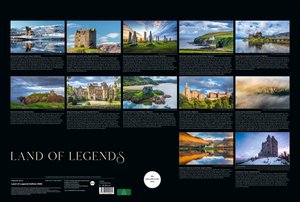 Land of Legends Kalender 2026 - Schottlands Burgen und Schlösser