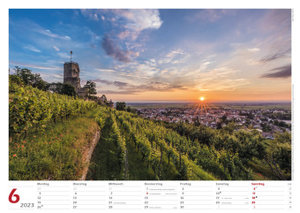 Die Pfalz 2023 Wandkalender A3 Spiralbindung