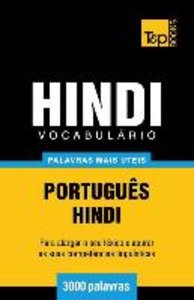 Vocabulário Português-Hindi - 3000 palavras mais úteis