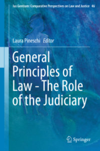 General Principles of Law - The Role of the Judiciary