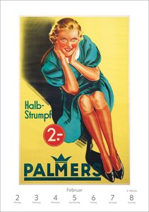 Alles Reklame! Wochen-Kulturkalender 2026 - 53 nostalgische Werbeplakate