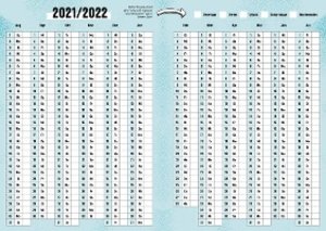Krass Klassenfahrt Schülerkalender 2021/2022