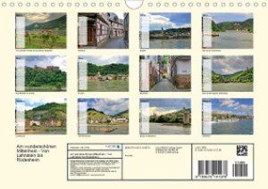 Von Lahnstein bis Rüdesheim - Am wunderschönen Mittelrhein (Wandkalender 2021 DIN A4 quer)