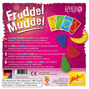 Zoch 601105168 - Fruddel Muddel, Reaktionsspiel, Familienspiel, Partyspiel