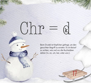 24 x ultimativer Rätselspaß für den Advent
