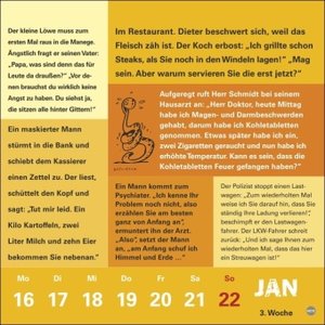 Witze fürs Klo Kalender 2023. Humorvoller Wandkalender mit 53 lustigen Sprüchen für die Toilette. Lustiger Kalender 2023 zum Aufhängen und Aufstellen. 18x18 cm. Quadratisch