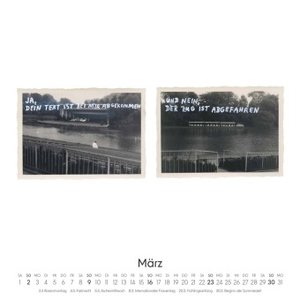 Max Kersting: Auf der Suche nach Trouble 2025 – Bilder aus dem Fotoalbum, frech kommentiert – Wandkalender mit Spiralbindung – DUMONT Quadratformat 23 x 23 cm