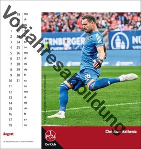 1. FC Nürnberg Postkartenkalender 2025