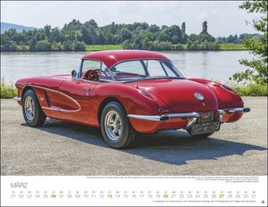 Legendäre Autos Kalender 2022