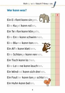 Mein Übungsheft Lesen 1. Klasse - Vom Satz zum Text