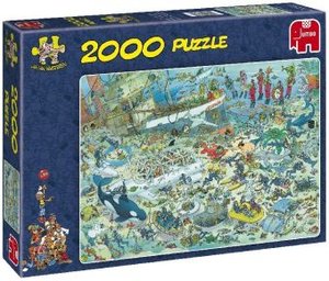 Jumbo 17080 - Jan van Haasteren: Unterwasserwelt, 2000 Teile Puzzle