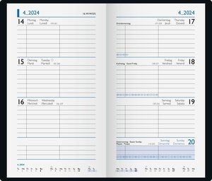 Wochenkalender, Taschenkalender, 2024, Sunset, Modell 756, Grafik-Einband