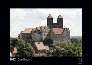 Quedlinburg 2022 - Black Edition - Timokrates Kalender, Wandkalender, Bildkalender - DIN A3 (42 x 30 cm)