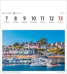 Bretagne & Normandie Sehnsuchtskalender 2025