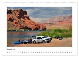 Impressionen vom Colorado River (Wandkalender 2024 DIN A2 quer), CALVENDO Monatskalender