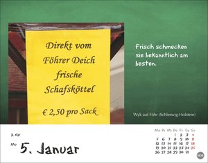 Bastian Sick Tagesabreißkalender 2026