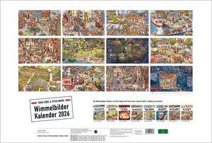 Göbel & Knorr Wimmelbilder Edition Kalender 2026