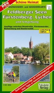 Doktor Barthel Karte Feldberger Seen, Fürstenberg, Lychen und Umgebung