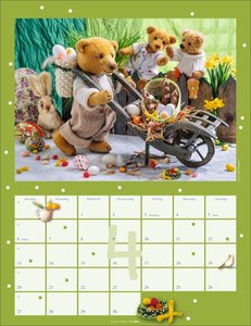 Teddybären Kalender 2026