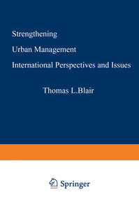 Strengthening Urban Management
