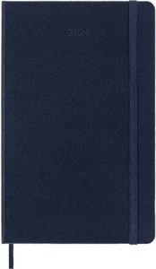 Moleskine 12 Monate Wochen Notizkalender 2024, Large/A5, Saphir