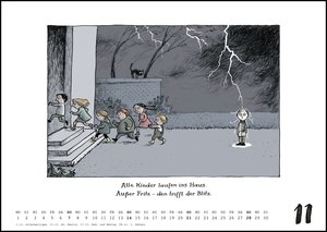 Alle Kinder 2021 - Freche Alle-Kinder-Witze - Illustriert von Anke Kuhl - Für Kinder und Erwachsene - Wandkalender - Format 42 x 29,7 cm