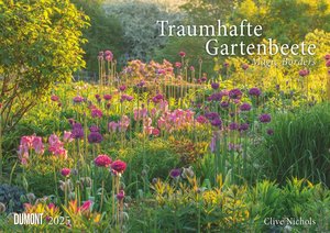 Traumhafte Gartenbeete 2025 - Fotografiert von Clive Nichols - Wandkalender - Format 42 x 29,7 cm - Mit Spiralbindung