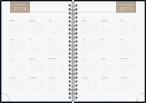 Wochenkalender, Buchkalender, 2024, Gradient Sky, Grafik-Einband