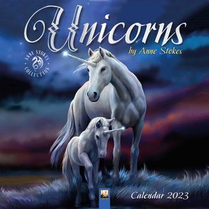 Unicorns by Anne Stokes - Einhörner von Anne Stokes 2023
