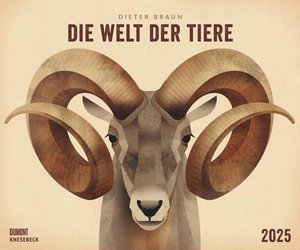 Dieter Braun: Die Welt der Tiere 2025 – Wandkalender – Format 60 x 50 cm