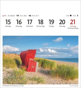 Nordseeküste Sehnsuchtskalender 2026