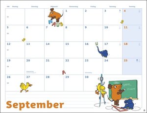 Die Maus Monatsplaner Kalender 2022