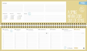 Design Wochenquerplaner 2025