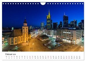 Lichter der Stadt (Wandkalender 2024 DIN A4 quer), CALVENDO Monatskalender