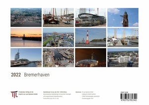 Bremerhaven 2022 - White Edition - Timokrates Kalender, Wandkalender, Bildkalender - DIN A4 (ca. 30 x 21 cm)