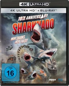Sharknado - More Sharks more Nado (10th Anniversary Extended Edition) (Ultra HD Blu-ray & Blu-ray)